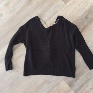 Black sweater